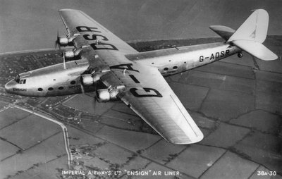 Imperial Airways Ltd Ensign Air Liner, c1930s by Unbekannt