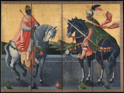 Önemli Kültürel Mülkiyet Batı Kralları At Sırtında by Unbekannt