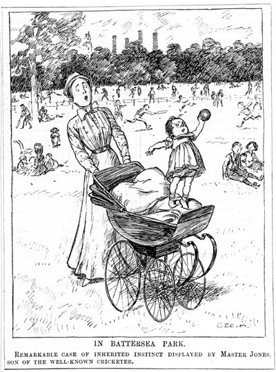 Battersea Parkında, 1911 by Unbekannt