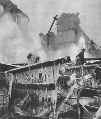 Kışın Soğuğunda Kuzey Kutbu havası sivil savunma görevine yeni denemeler ekledi, 1941 1942 by Unbekannt