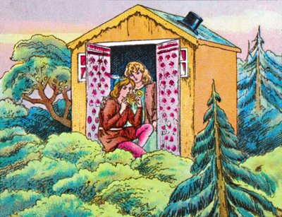 Ağaç tepelerinde, c1905. by Unbekannt