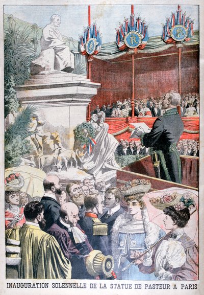 Louis Pasteurs heykelinin açılışı, Paris, 1904 by Unbekannt