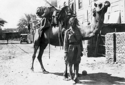 Hint deve askeri, Bağdat, 1918 by Unbekannt