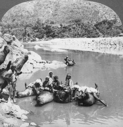 Sutlej Nehri, Pencap, Hindistan, c1900