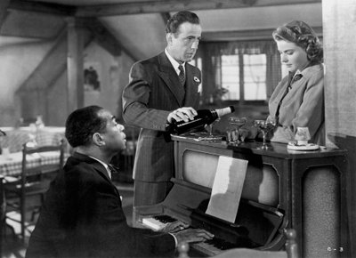 Ingrid Bergman, Humphrey Bogart ve Louis Armstrong, Kazablanka