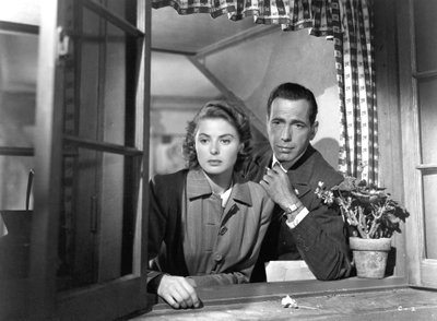 Ingrid Bergman ve Humphrey Bogart Kazablanka