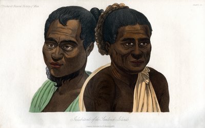 Sandviç Adaları sakinleri, 1848 by Unbekannt