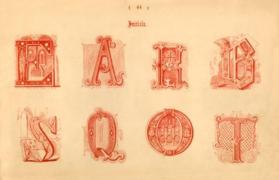Baş harfler, 1862 by Unbekannt