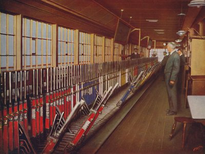 Lokomotif Yard Sinyal Kutusunun İçinde, York, 1926 by Unbekannt