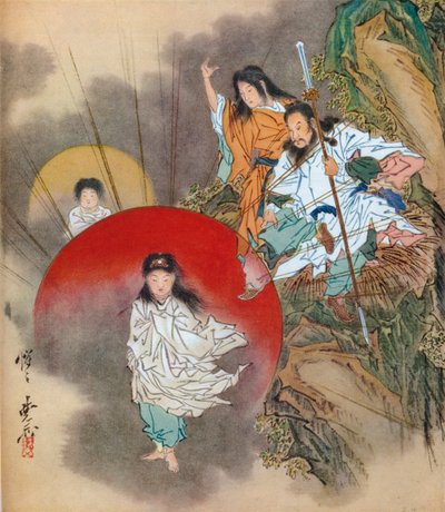 Güneş Tanrıçasının Yerleştirilmesi, c1870, 1925 by Unbekannt