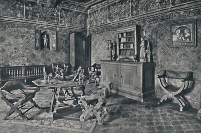 İç Mekan, Palazzo Davanzati, 1928 by Unbekannt