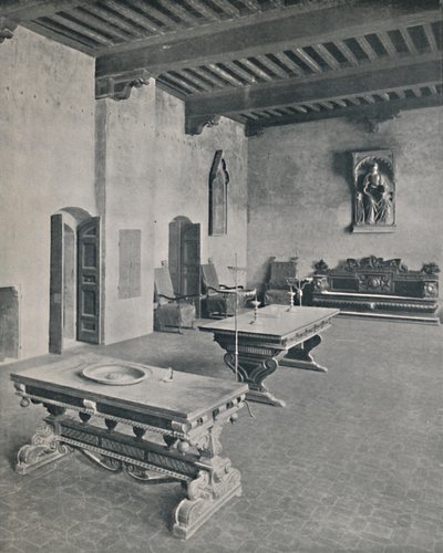İç Palazzo Davanzati, Floransa. İki 16. Yüzyıl Masalı, 1928 by Unbekannt