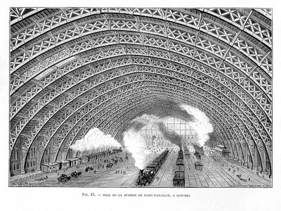 St Pancras Tren İstasyonu