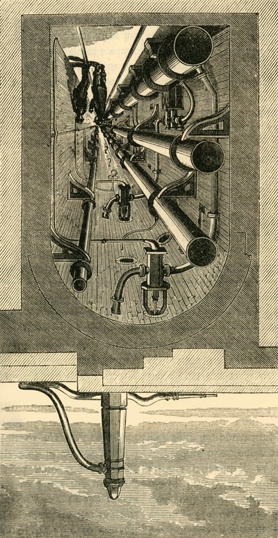Metro İçi, Holborn Viyadüğü, c1876. by Unbekannt