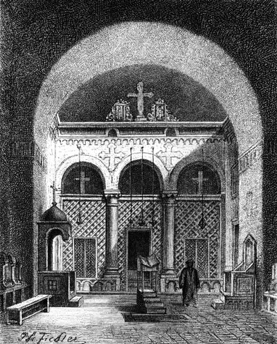 Kilise İçi, Mısır, 1881 by Unbekannt