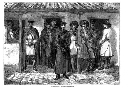 Bir Rus gardiyanının içi, Kırım Savaşı, 1855 by Unbekannt