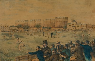19. yüzyılın sonlarında Kennington Oval
