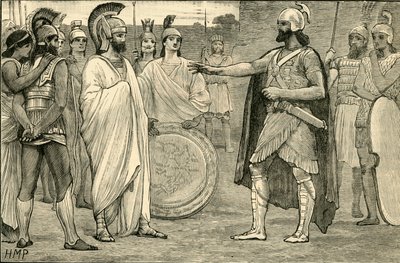 Agesilaus ve Pharnabazus Arasındaki Röportaj, 1890. by Unbekannt