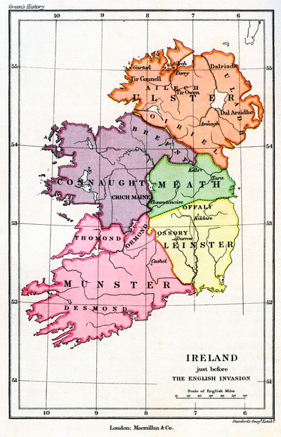 İrlanda, İngiliz Norman istilasından hemen önce, 1169 1893 by Unbekannt