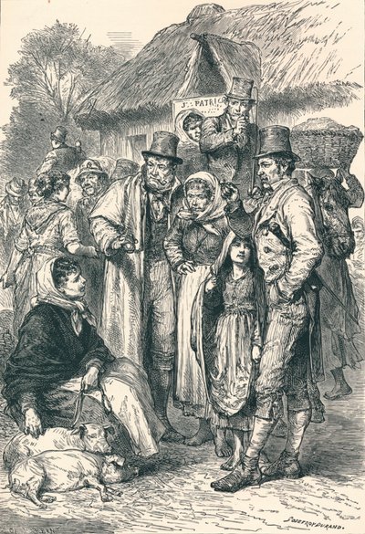 İrlandalı Köylüler, 1896 by Unbekannt