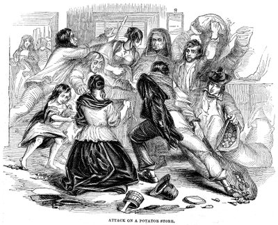 İrlanda Patates Kıtlığı, 1842 by Unbekannt