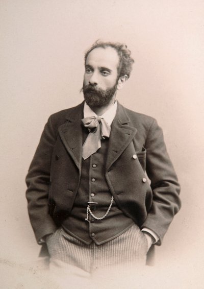 Isaak Levitan, Rus sanatçı, c1880s-c1890s by Unbekannt