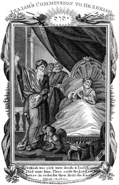 İşaya, Eski Ahit peygamberi, c1804. by Unbekannt