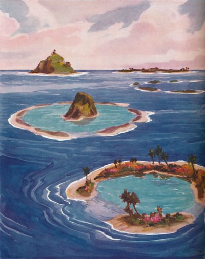 Minik Deniz Canlılarının Oluşturduğu Adalar, 1935 by Unbekannt