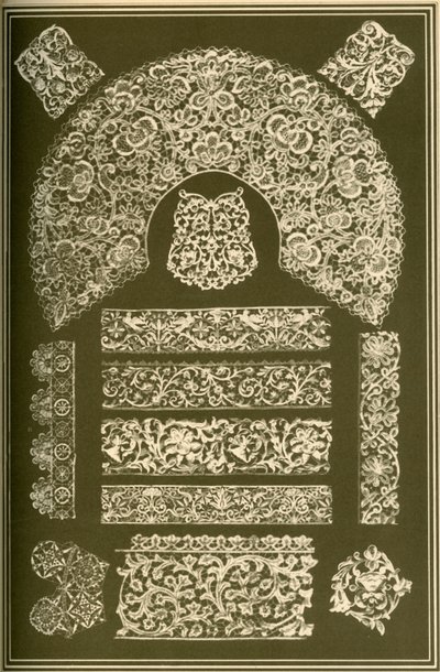 İtalyan Rönesans danteli, 1898. by Unbekannt