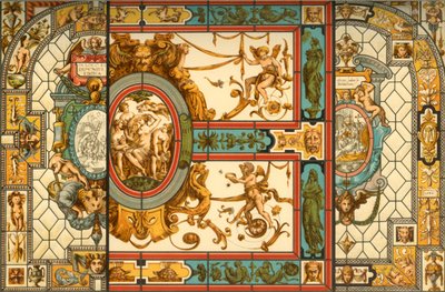 İtalyan Rönesansı vitray, 1898. by Unbekannt