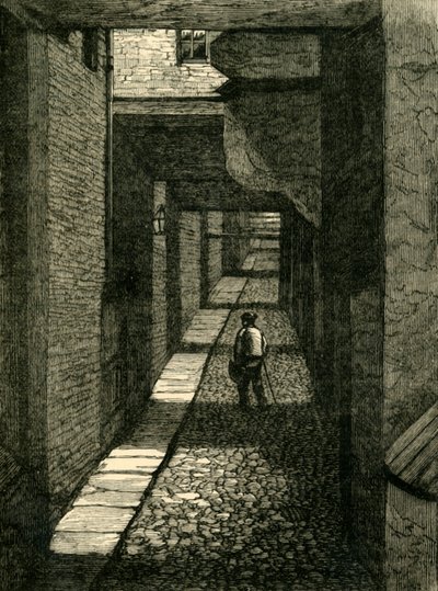 Ivy Bridge Lane, 1881. by Unbekannt