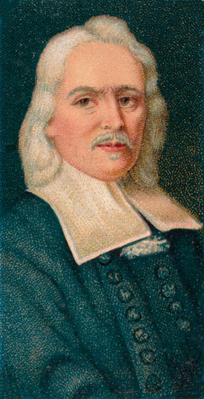 Izaak Walton c1594-1683, İngiliz yazar, 1672. 1912 by Unbekannt