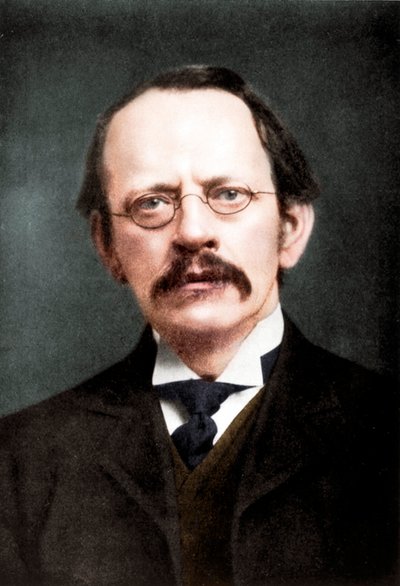 JJ Thomson, İngiliz fizikçi, c1896-c1915 by Unbekannt