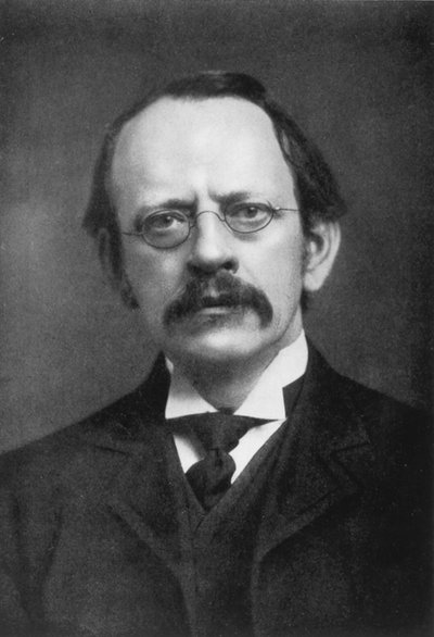 JJ Thomson, İngiliz fizikçi, c1896-c1915 by Unbekannt