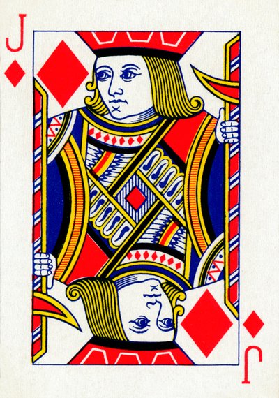 Goodall & Son Ltd. iskambil destesinden Jack of Diamonds, c1940 by Unbekannt