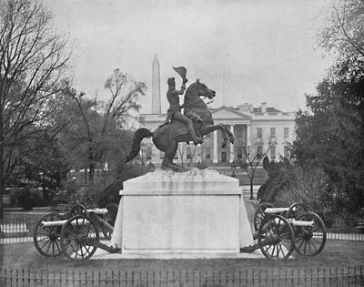 Jackson Heykeli, Lafayette Meydanı, Washington, DC, c1897. by Unbekannt