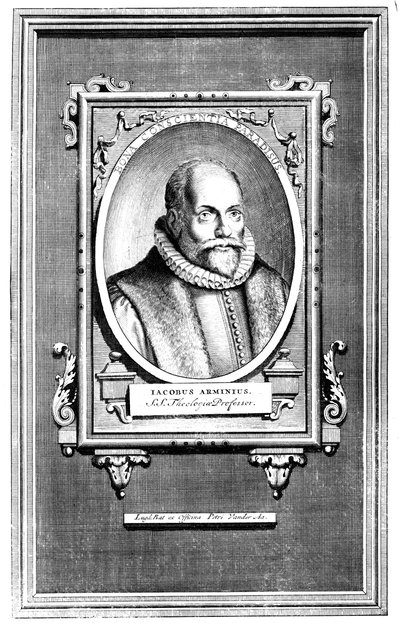 Jacobus Arminius , Hollandalı ilahiyatçı ve Leiden Üniversitesi