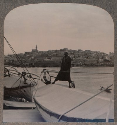 Jaffa, denizden gelen antik Joppa, c1900 by Unbekannt