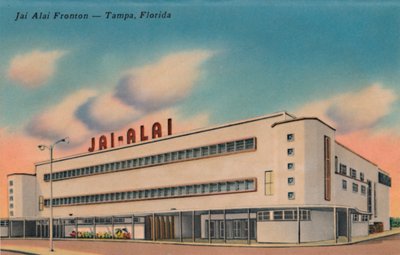 Jai Alai Fronton - Tampa, Florida, 1940
