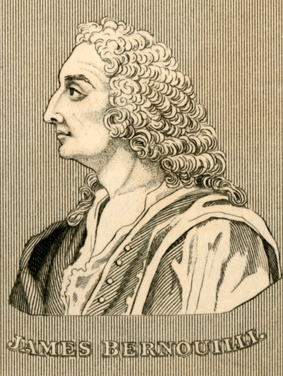 James Bernouilli, 1654-1705, 1830. by Unbekannt