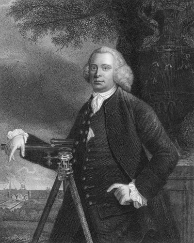 James Brindley, İngiliz inşaat mühendisi ve kanal oluşturucu, c1770 1835 by Unbekannt