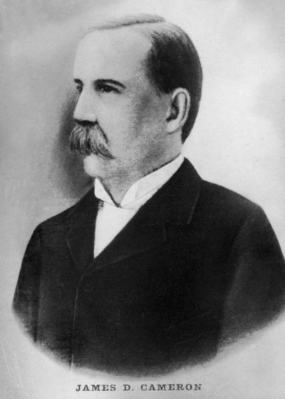 James D. Cameron, 1833-1918, 1920