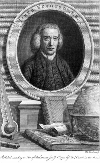 James Ferguson, İskoç astronom, c 1760