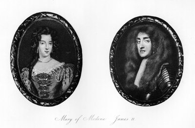 James II ve Modenalı Mary, 1907 by Unbekannt