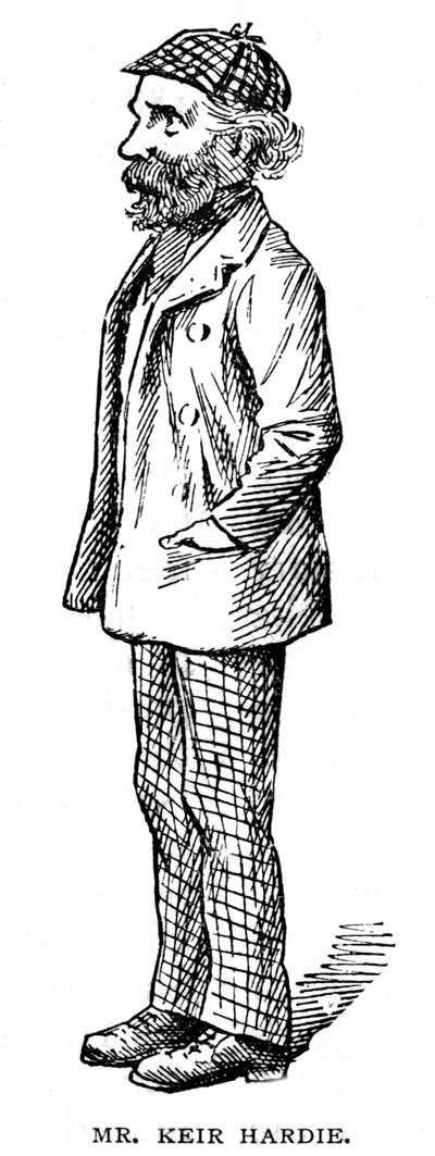 James Keir Hardie, İskoç asıllı İngiliz sendikacı ve İşçi Partisi politikacısı, 1903 by Unbekannt