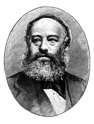 James Prescott Joule, İngiliz fizikçi, c1895 by Unbekannt