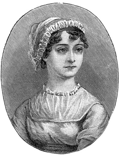 Jane Austen 1775-1817, İngiliz romancı by Unbekannt