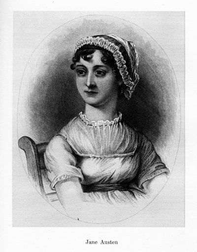 Jane Austen, İngiliz romancı, 19. yüzyıl by Unbekannt