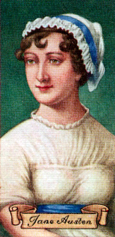 Jane Austen, bir dizi sigara kartından alındı, 1935 by Unbekannt