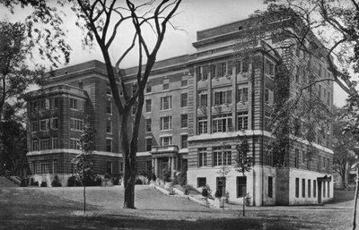 Jane Frances Brown Özel Hastalar için Bina, Rhode Island Hastanesi, Providence, 1922 by Unbekannt
